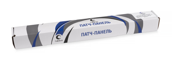 Патч-панель Cabeus PL2-24-Cat.6-Dual (10589c)