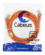 Патч-корд Cabeus PC-UTP-RJ45-Cat.5e-3m-OR-LSZH (9524c) (U/UTP, CAT.5E, LSZH, 3 м, оранжевый)