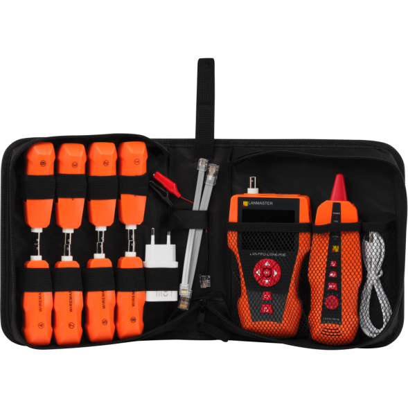 Тестер кабельный Lanmaster LAN-PRO-L/TPK-POE-8R