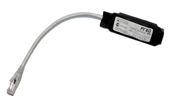 Грозозащита Info-Sys РГ6G Исп.2 (male-female)