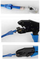 Кримпер Cabeus HT-236N3 (для экранированных коннекторов) (10427c)