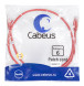 Патч-корд Cabeus PC-UTP-RJ45-Cat.6-1m-RD (8691c) (U/UTP, CAT.6, PVC, 1 м, красный)