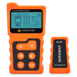 Тестер кабельный Lanmaster LAN-TST-WRM-400-POE