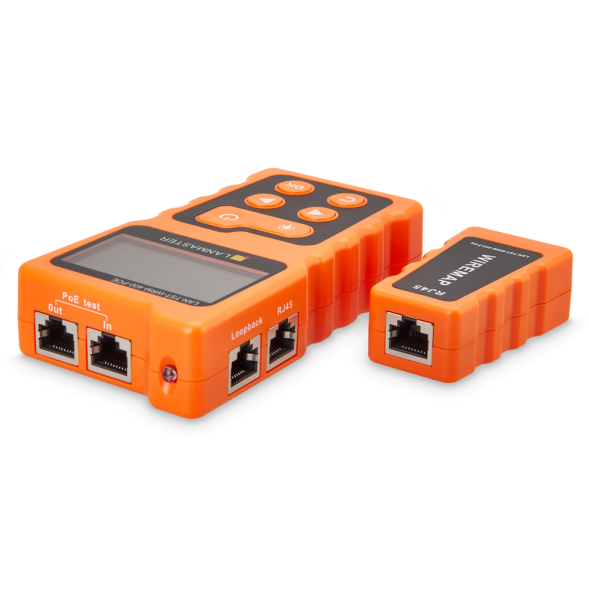 Тестер кабельный Lanmaster LAN-TST-WRM-400-POE