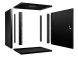 Шкаф телекоммуникационный Cabeus WSC-05D-12U55/45m-BK (10182c)