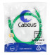Патч-корд Cabeus PC-UTP-RJ45-Cat.6-1m-GN (8684c) (U/UTP, CAT.6, PVC, 1 м, зеленый)