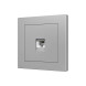Накладка на RJ45-розетку Zennio ZS55 830001206 (Серебро)