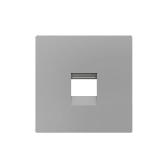 Накладка на RJ45-розетку Zennio ZS55 830001206 (Серебро)