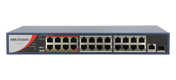 Коммутатор Hikvision DS-3E0326P-E/M(B)