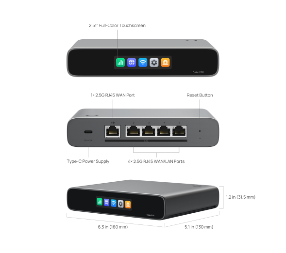 Мультисервисный шлюз TP-Link Omada Fusion 2.5G