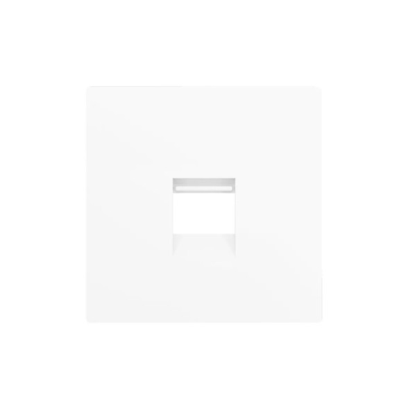 Накладка на RJ45-розетку Zennio ZS55 830001209 (Матово-белый)