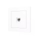 Накладка на RJ45-розетку Zennio ZS55 830001209 (Матово-белый)