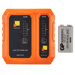 Тестер кабельный Lanmaster LAN-TST-WRM-300