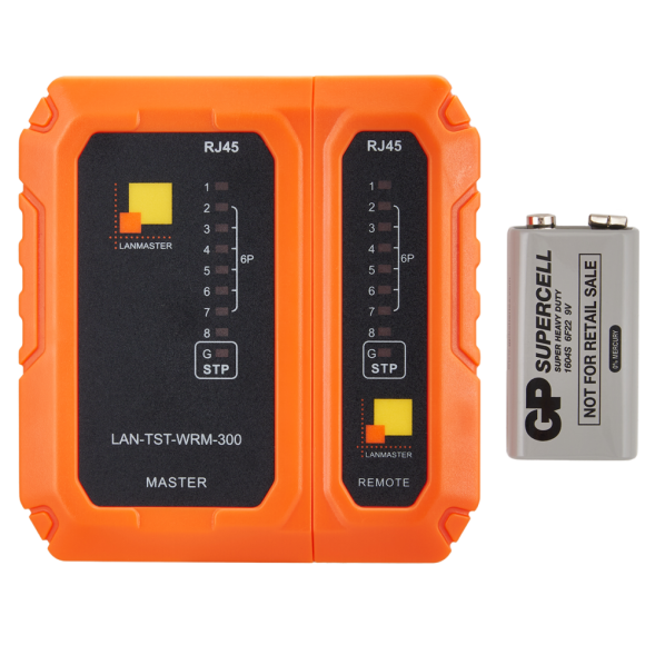 Тестер кабельный Lanmaster LAN-TST-WRM-300