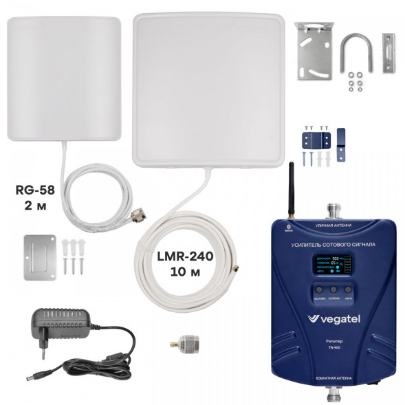 Комплект для усиления сотовой связи VEGATEL TN-900 (R91530)