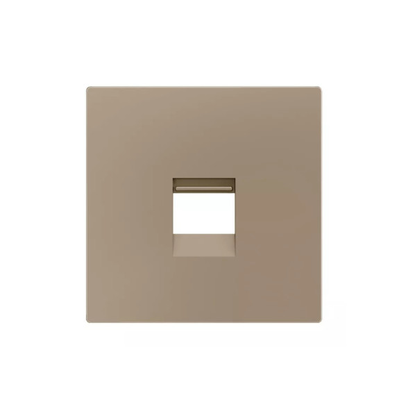 Накладка на RJ45-розетку Zennio ZS55 830001204 (Шампань)