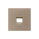 Накладка на RJ45-розетку Zennio ZS55 830001204 (Шампань)