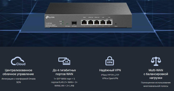 Маршрутизатор TP-Link Omada ER7206