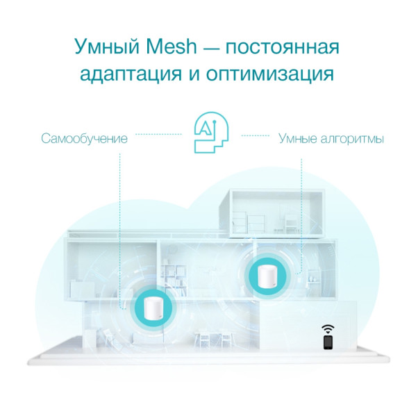 Wi-Fi система TP-Link Deco X50 3-Pack