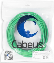 Кабель Cabeus FTP-4P-Cat.5e-SOLID-LSLTx-GN-20 (11267c-8) (F/UTP, CAT.5E, LSLTx, 20 м, зеленый)