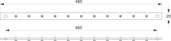 Панель заземления Cabeus CGB-1U-19 (7113c)