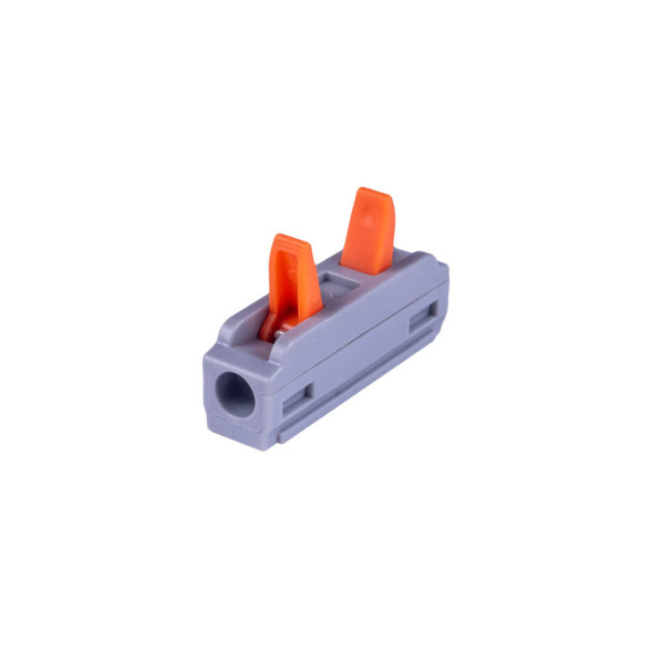 Клемма соединительная Cabeus MX-1 (11423c) (1 полюс, 2 зажима, 0.08–4.0 мм², с рычагом)