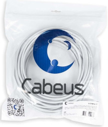 Кабель Cabeus FTP-4P-Cat.5e-SOLID-LSLTx-GY-25 (11791c-7) (F/UTP, CAT.5E, LSLTx, 25 м, серый)