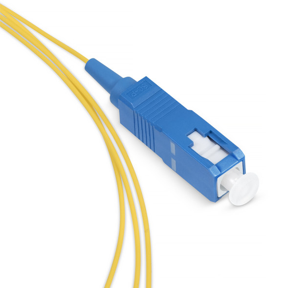 Пигтейл волоконно-оптический Cabeus PT-SC-9 (SM, 9/125, SC/UPC, LSZH, 1.5 м, желтый) (7328c)