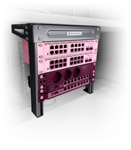 Стойка телекоммуникационная Mikrotik SolidRACK 5 mini