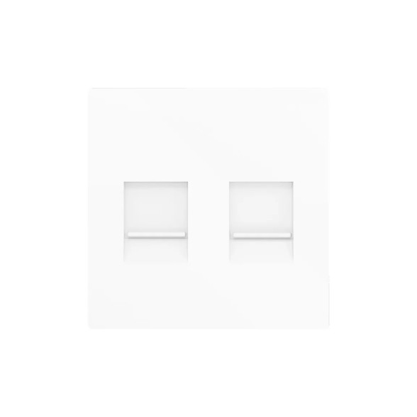 Накладка на RJ45-розетку Zennio ZS55 830001309 (Матово-белый)