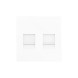 Накладка на RJ45-розетку Zennio ZS55 830001309 (Матово-белый)