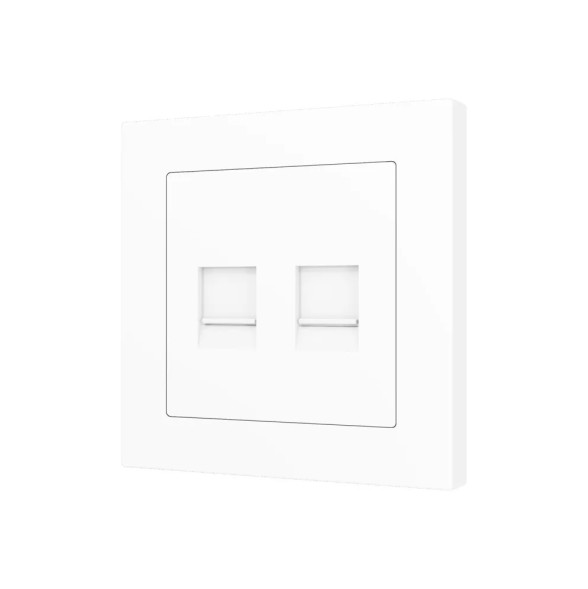 Накладка на RJ45-розетку Zennio ZS55 830001309 (Матово-белый)