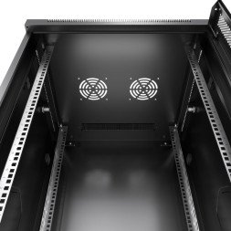 Шкаф телекоммуникационный Cabeus SH-05F-18U60/60m-R-BK (10748c)