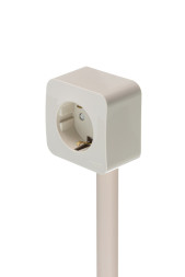 Кабель-канал Systeme Electric Multiset IMT20120BE (20x12 мм, арочный, цвет кремовый RAL 1013, 2 метра)