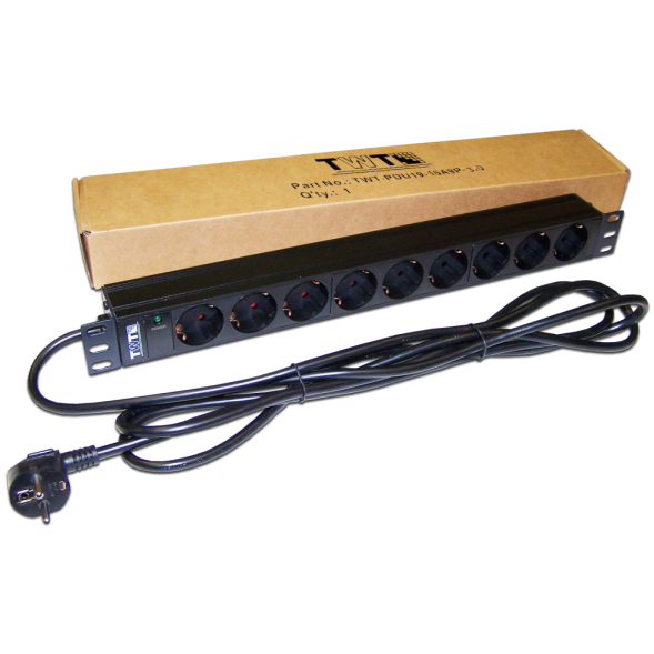 Блок распределения питания Lanmaster TWT-PDU19-16A9P-3.0