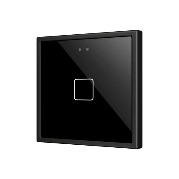 Выключатель Zennio Flat RGB 70 X1 (ZVIFR70X1A) (Антрацит)