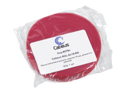 Лента-липучка Cabeus ROL-5x16-RD (9379c) (1.6 x 500 см, красная)