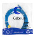 Патч-корд Cabeus PC-UTP-RJ45-Cat.5e-5m-BL (7463c) (U/UTP, CAT.5E, PVC, 5 м, синий)