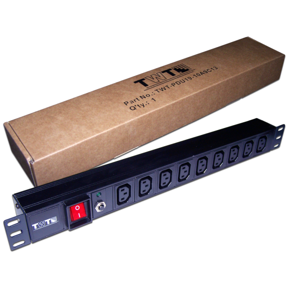 Блок распределения питания Lanmaster TWT-PDU19-10A9C3