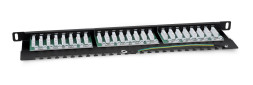 Патч-панель Cabeus PLHD-24-Cat.5e-Dual-90-0.5U (9666c)