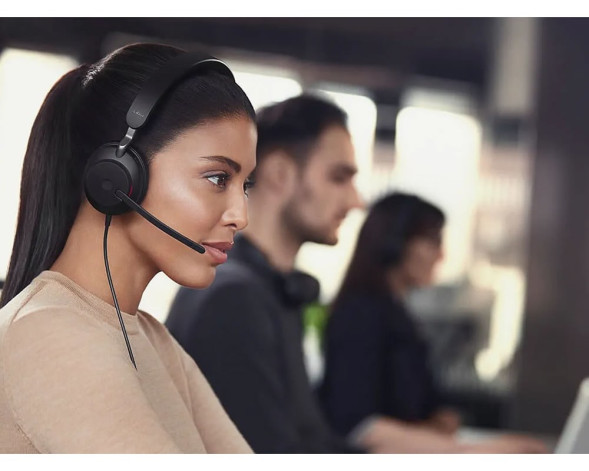 Гарнитура Jabra Evolve2 40 SE, USB C/A, MS Stereo