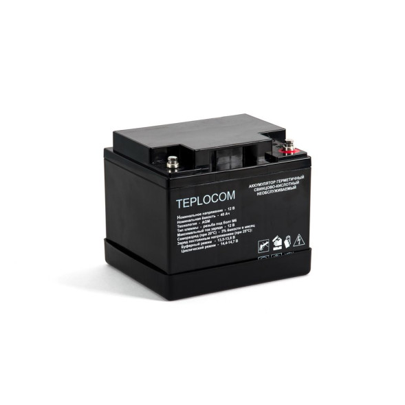 Батарея аккумуляторная Бастион TEPLOCOM 40Ач (436)