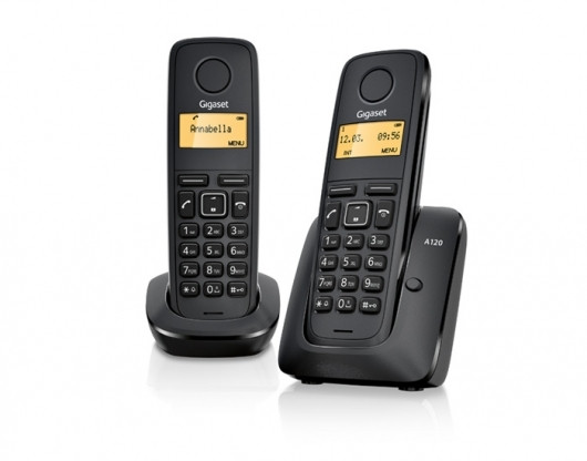 DECT-телефон Gigaset A120 Duo Black