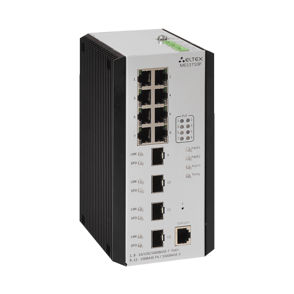 Коммутатор промышленный Eltex MES3710P