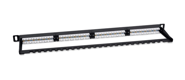 Патч-панель Cabeus PLHD-24-Cat.6-Dual-180-0.5U (9664c)