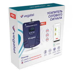 Комплект для усиления сотовой связи VEGATEL TN-1800/2100/2600 PRO (R91745)
