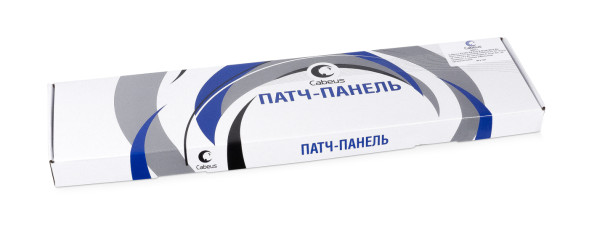 Патч-панель Cabeus PLHD-24-Cat.6-Dual-90-0.5U (9667c)