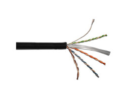 Кабель Lanmaster LAN-6EUTP-OUT (UTP, CAT.6, PE, 305 м, outdoor, черный)