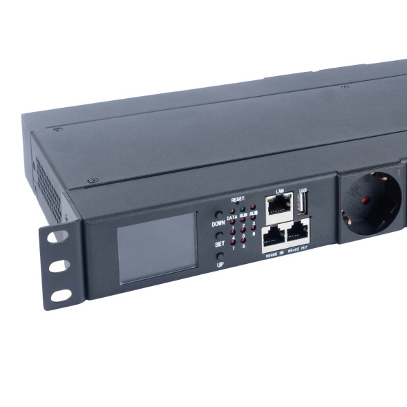 Блок распределения питания управляемый Cabeus SMART-PDU-C20-8S22-CM (12592c)