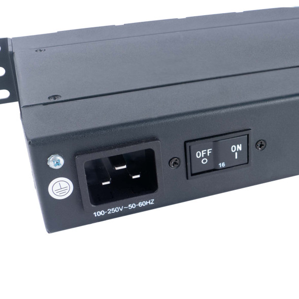 Блок распределения питания управляемый Cabeus SMART-PDU-C20-8S22-CM (12592c)